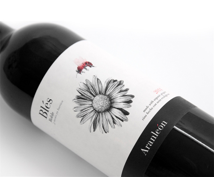 紅酒不干膠印刷