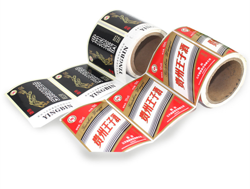 白酒不干膠印刷